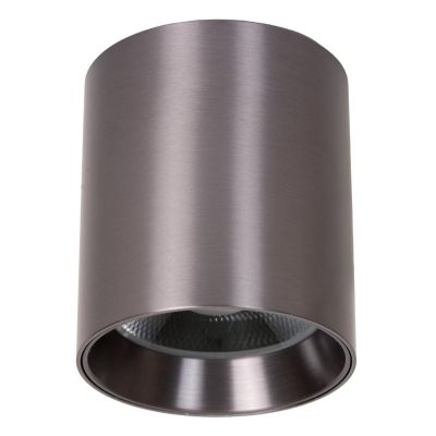 Lucide STRAX - Ceiling spotlight - Ø 8 cm - LED Dim. - CCT - 1x15W 2700K/4000K - Satin Gun Metal - Premium